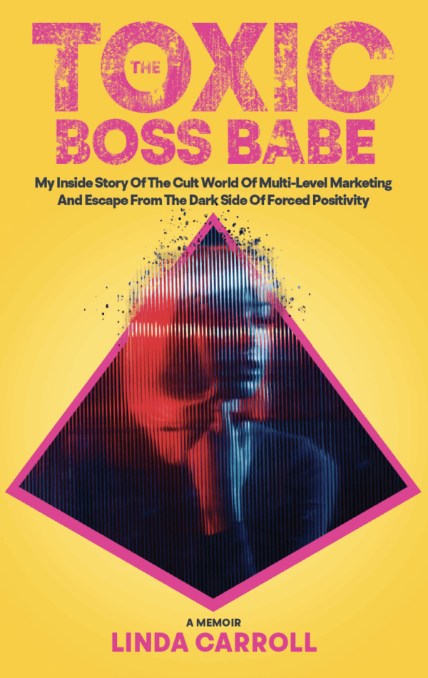Paperback cover image of The Toxic Boss Babe by Linda Caroll